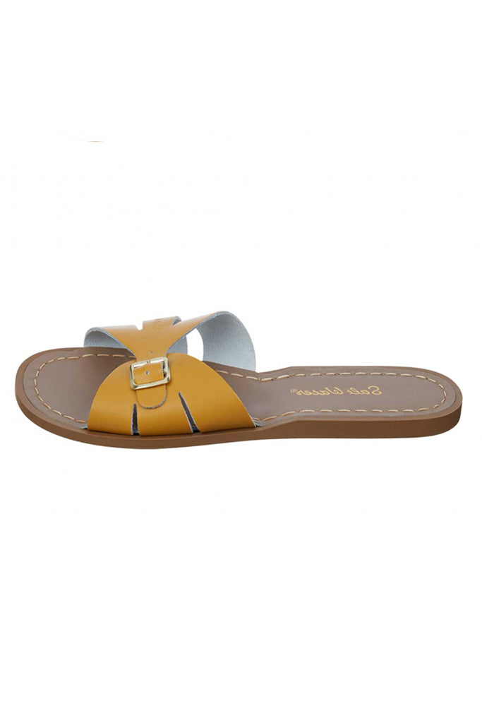 Saltwater sandals mustard hot sale