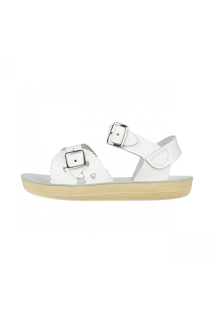 White hot sale saltwater sandals