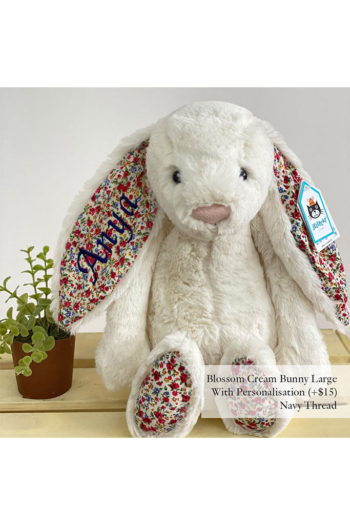 jellycat blossom cream bunny