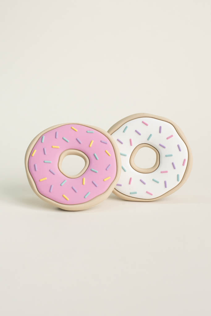 Donut teething clearance toy