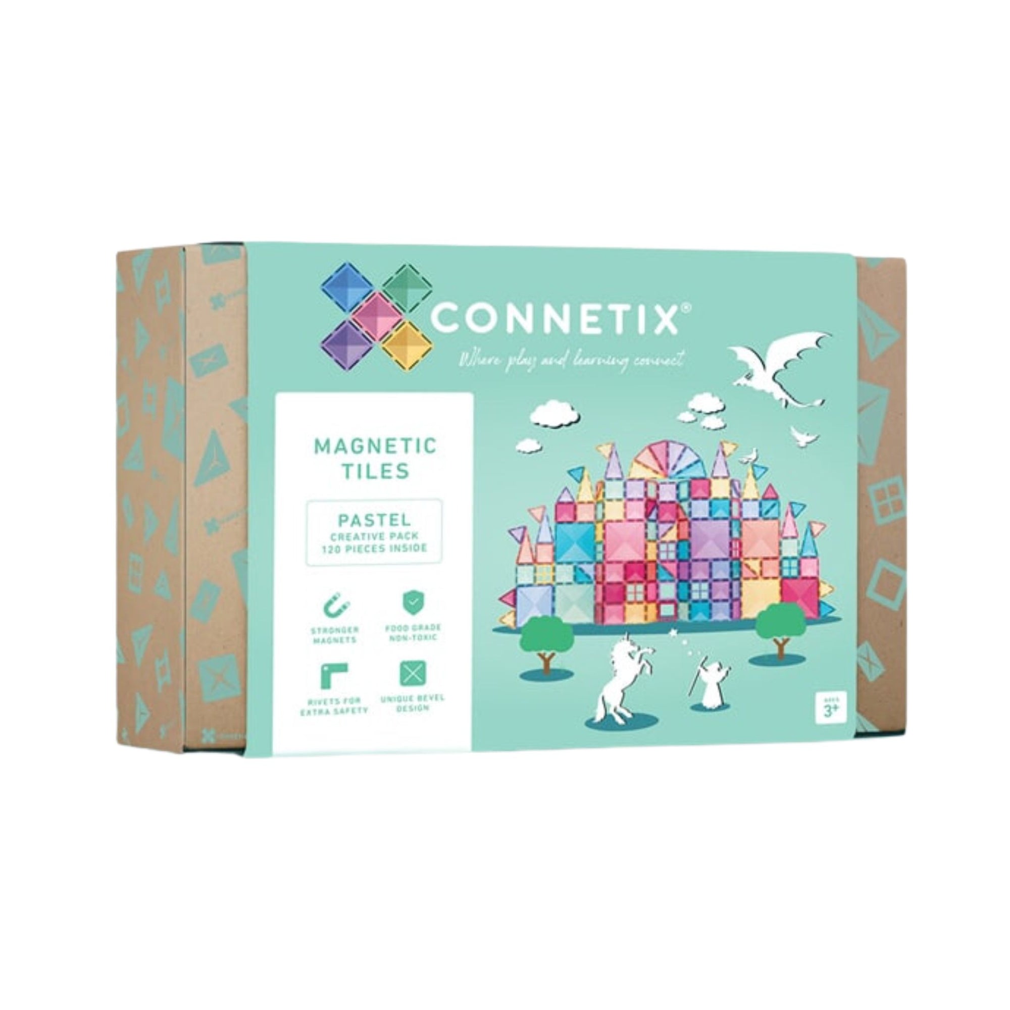 Connetix 120 piece Pastel Creative Pack