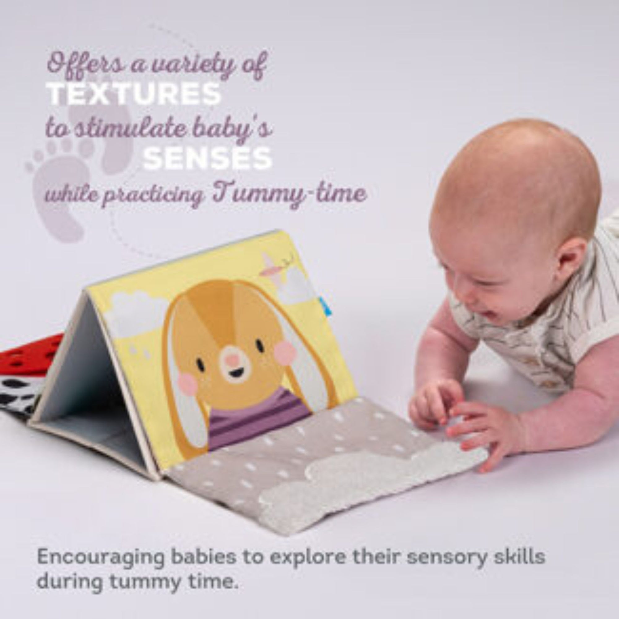 Taf Toys Tummy Time Sensory Book | The Elly Store 