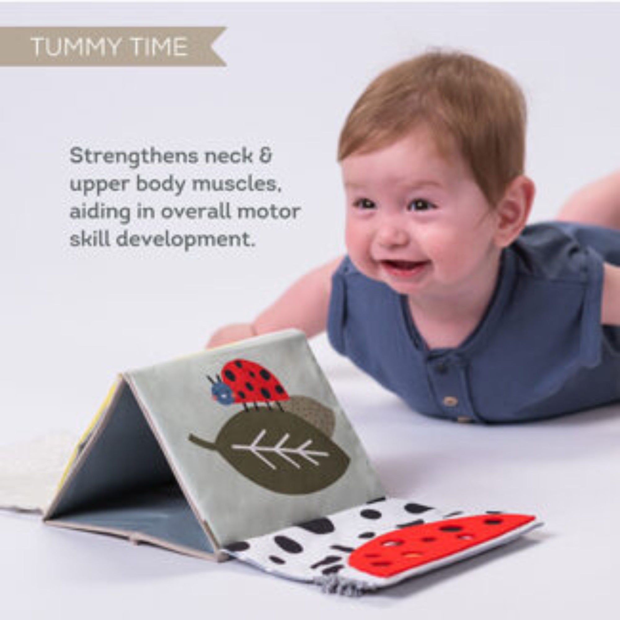 Taf Toys Tummy Time Sensory Book | The Elly Store 