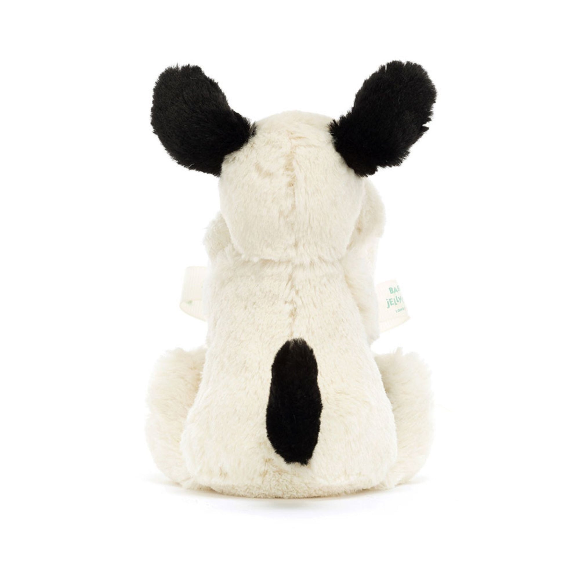 Jellycat Bashful Black &amp; Cream Puppy Soother