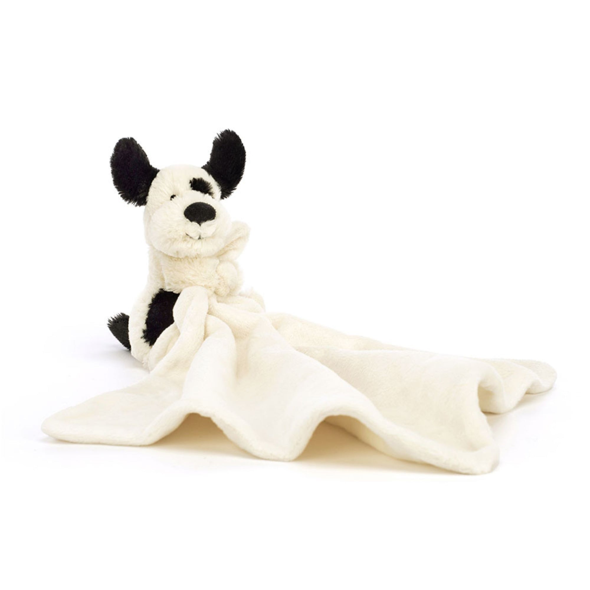 Jellycat Bashful Black &amp; Cream Puppy Soother