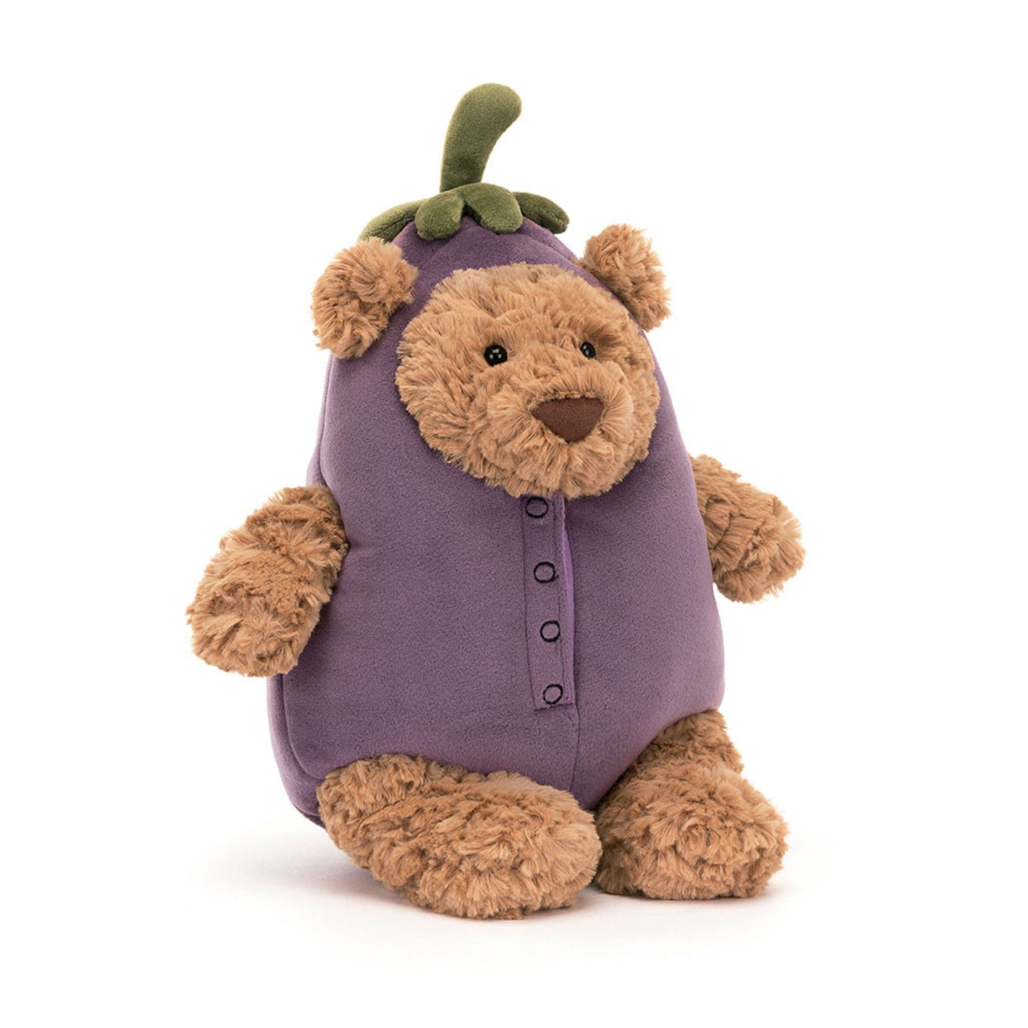 Jellycat Bartholomew Bear Aubergine