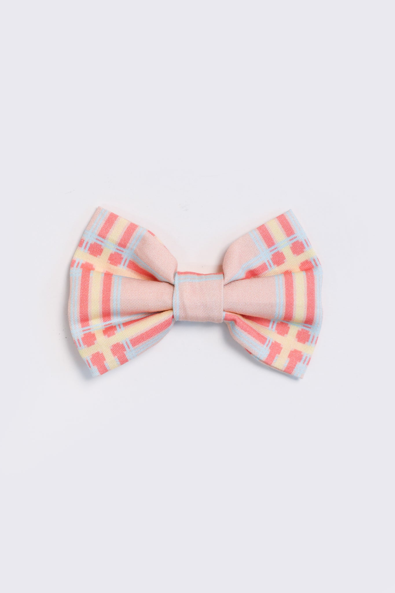 Pet Bow-Tie - Pink Terrier Plaids | The Elly Store