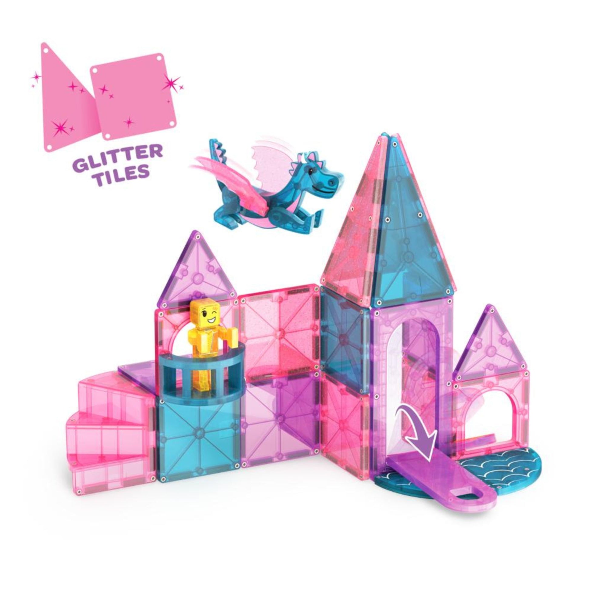 Magna-tiles Castle 25 Piece Set | The Elly Store 