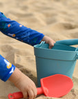 Olive | Beach Bucket Sand Play Set - Turquoise 8 piece Set | The Elly Store