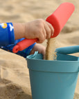 Olive | Beach Bucket Sand Play Set - Turquoise 8 piece Set | The Elly Store