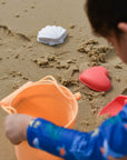 Olive | Beach Bucket Sand Play Set - Peach 8 piece Set | The Elly Store