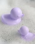 Olive | Silicone Ducky Bath Toy - Lilac Set of 2 | The Elly Store