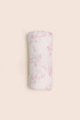 Bamboo Muslin Swaddle - Beary Pink