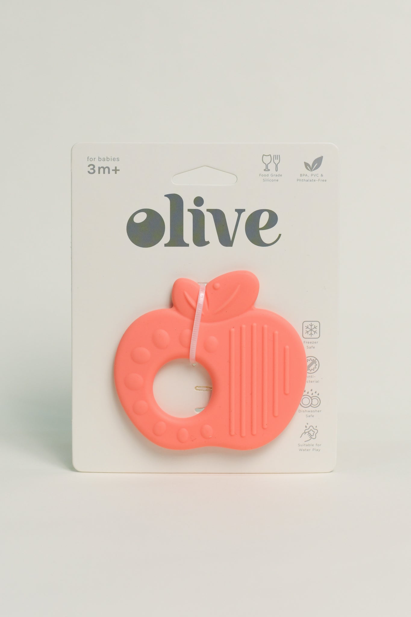 Peach Apple Teething Toy