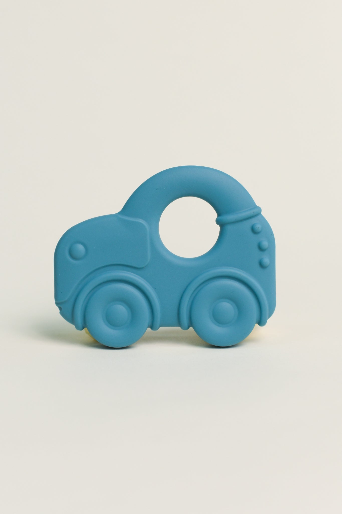 Olive Silicone Toys | Car Teething Toy - Teal