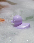 Olive | Silicone Ducky Bath Toy - Lilac Set of 2 | The Elly Store