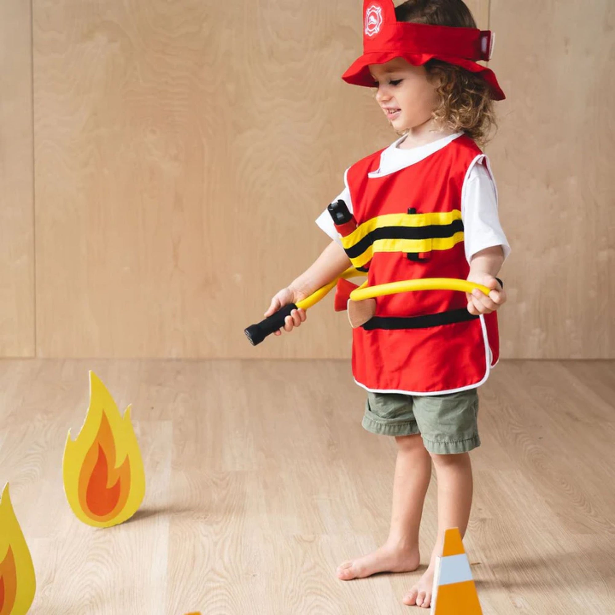 Plan Toys Fire Fighter Play Set