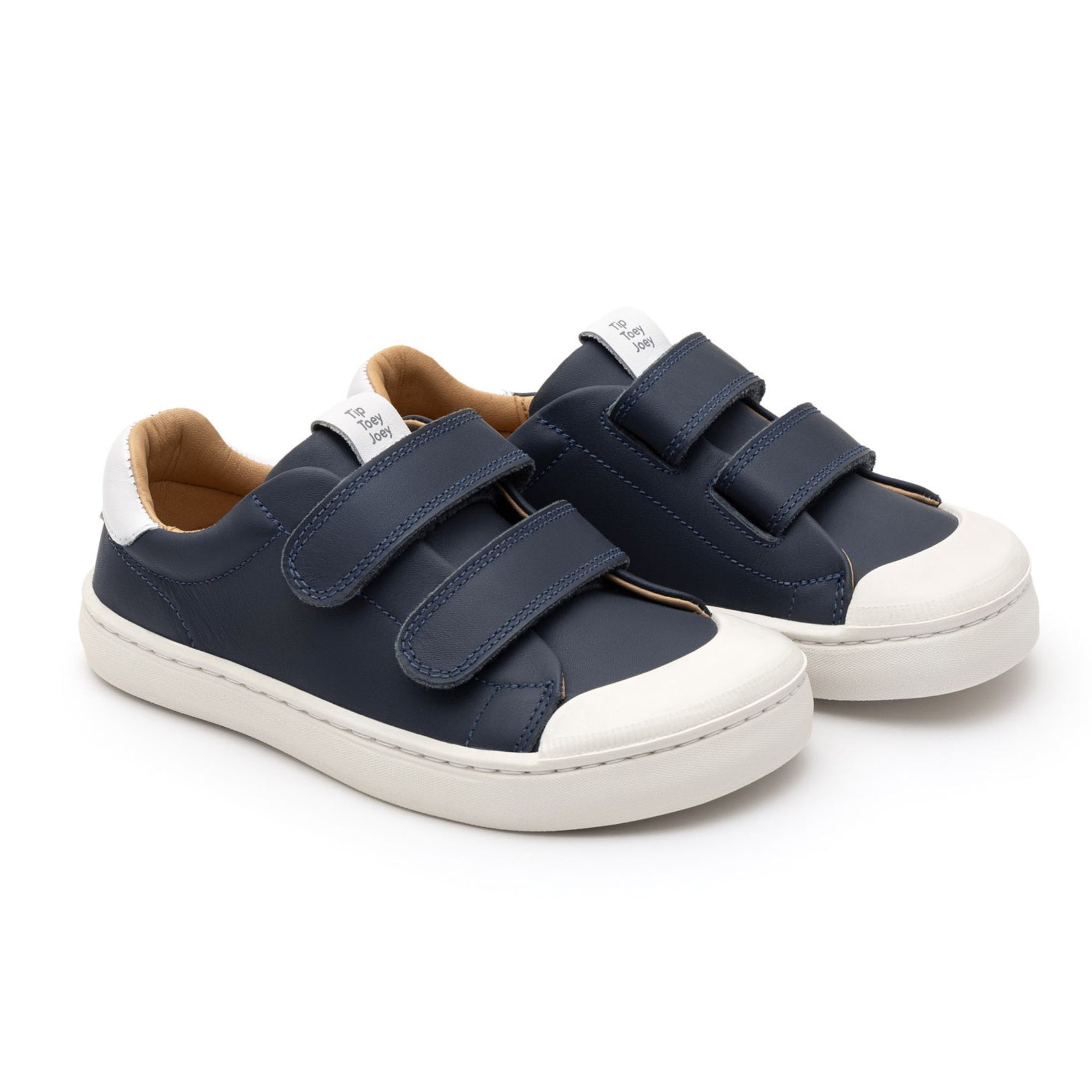 Tip Toey Joey Ramp Sneakers - Navy / White (Kids) | The Elly Store