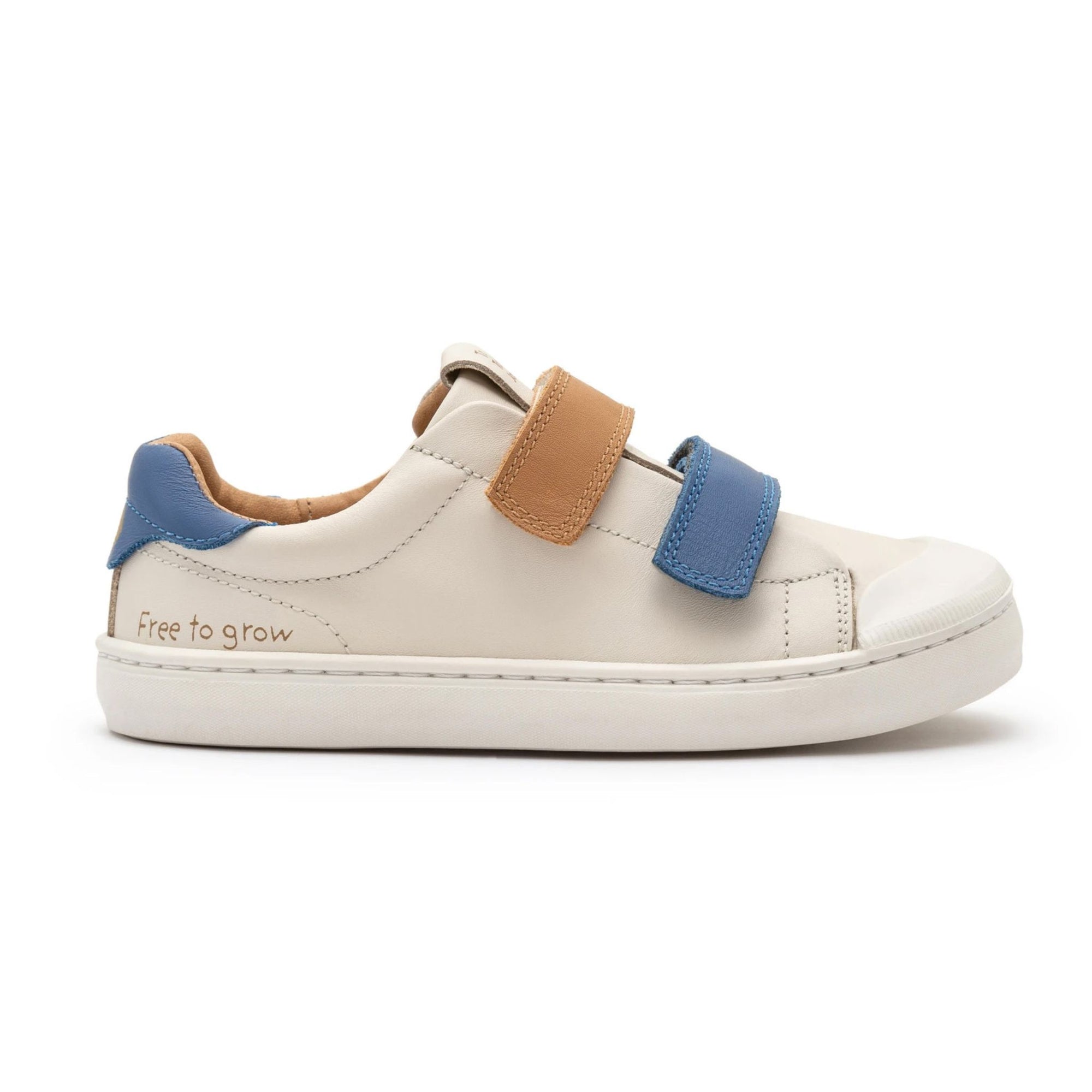 Tip Toey Joey Ramp Play Sneakers - Tapioca / Blue Tang / Hay (Kids) | The Elly Store