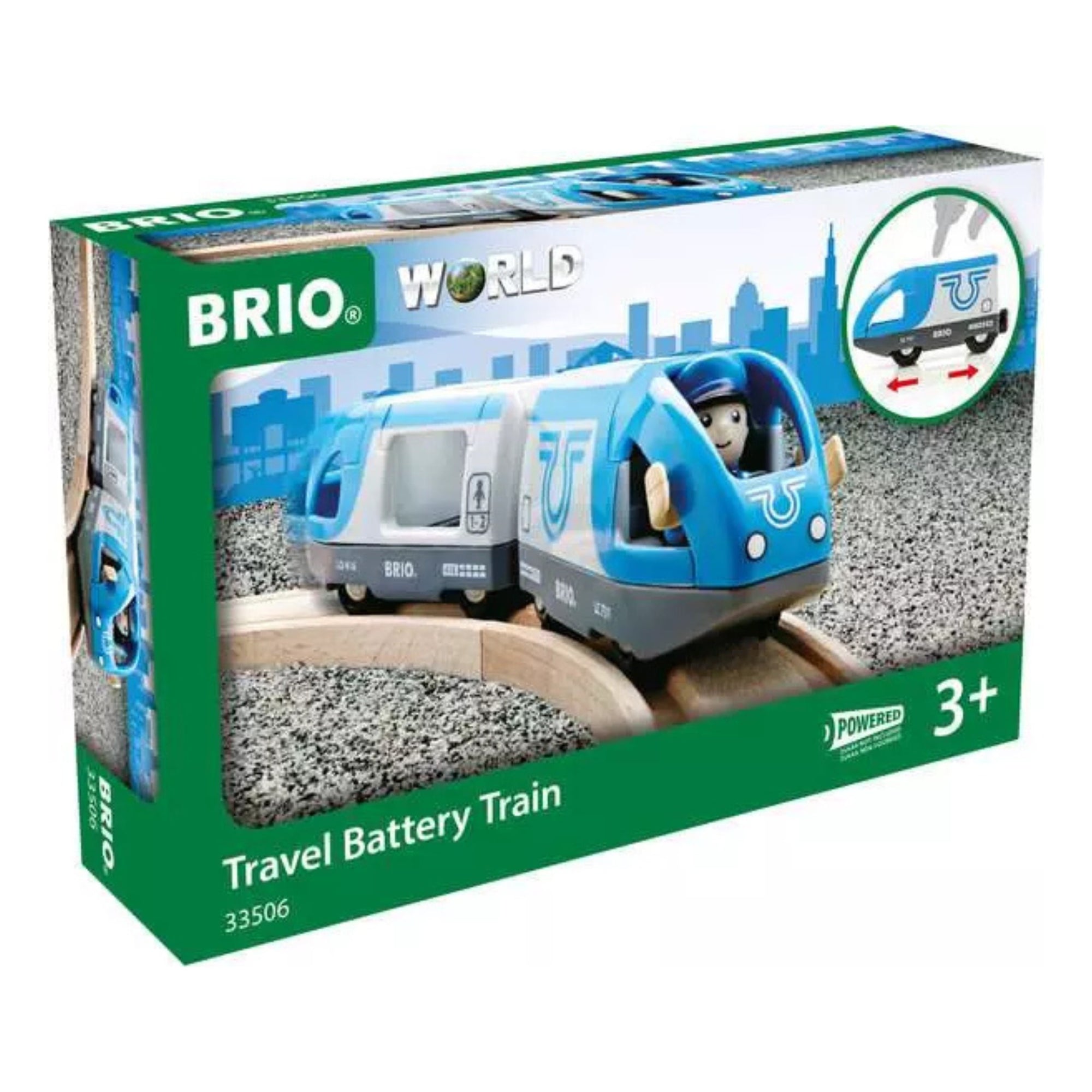 BRIO Travel Battery Train | The Elly Store