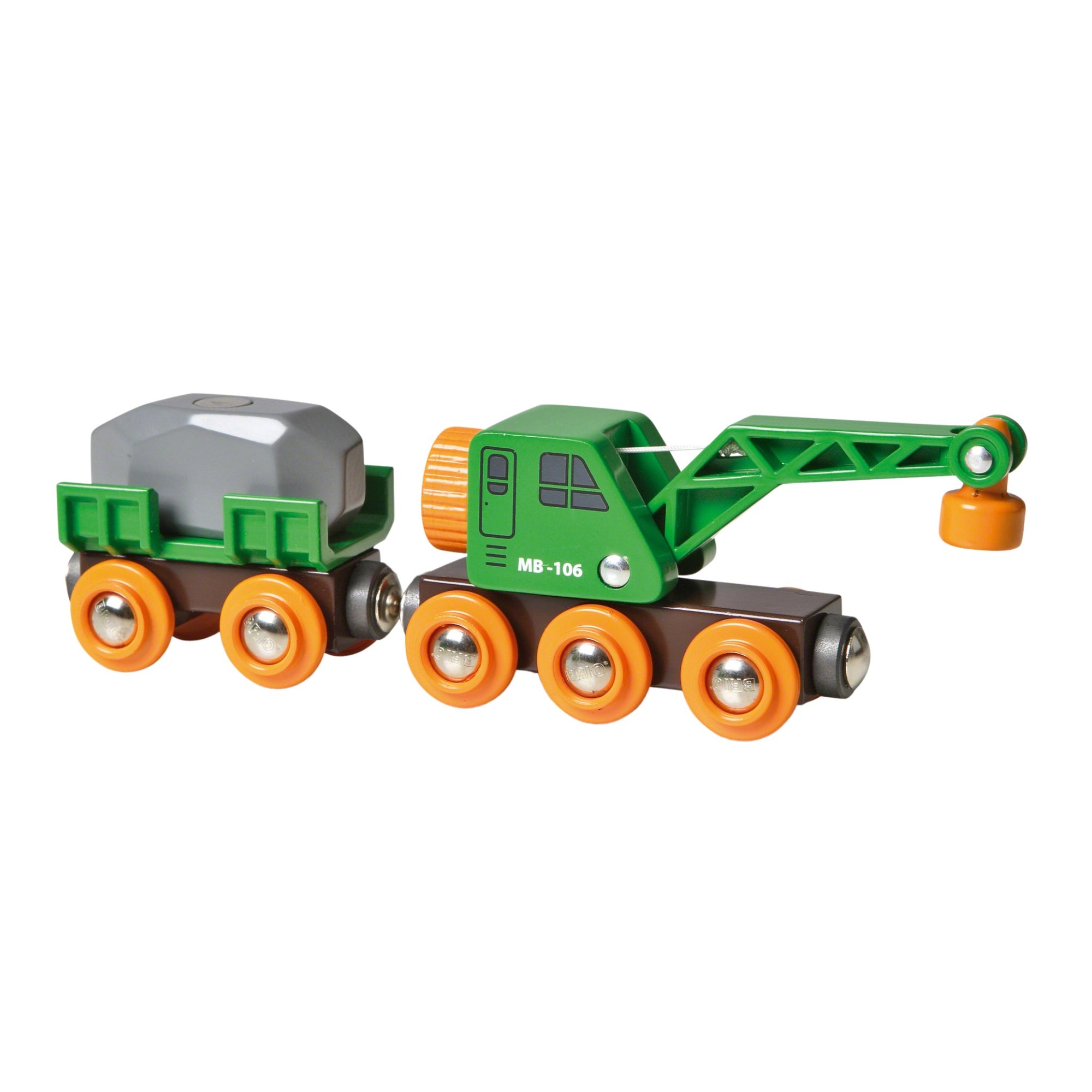 BRIO Clever Crane Wagon | The Elly Store