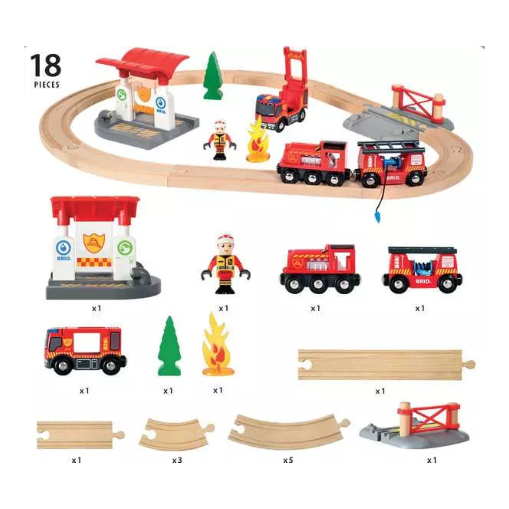 BRIO Firefighter Set | The Elly Store