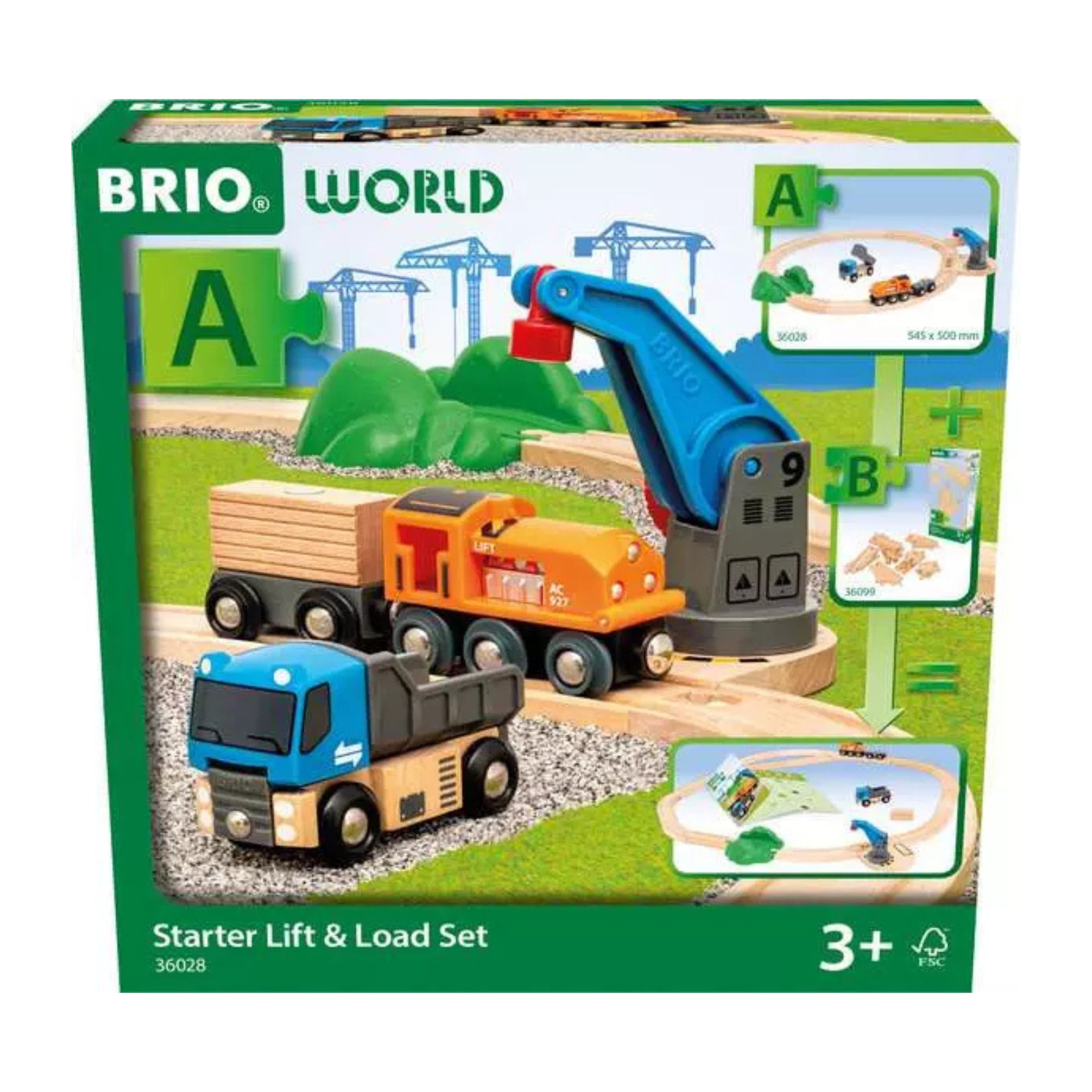 BRIO Starter Lift &amp; Load Set | The Elly Store