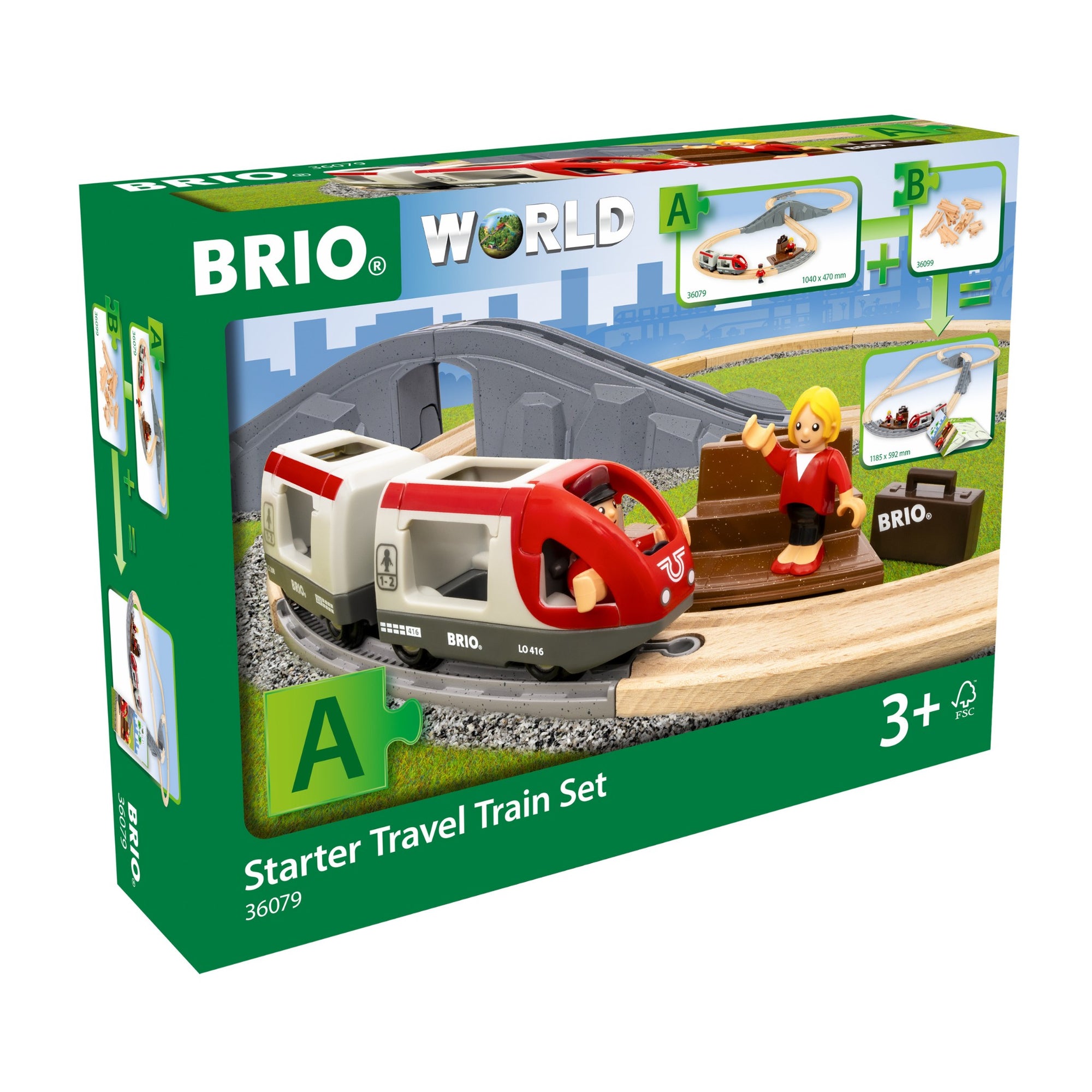 BRIO Starter Travel Train Set | The Elly Store