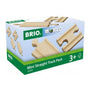 BRIO Mini Straight Track Pack | The Elly Store