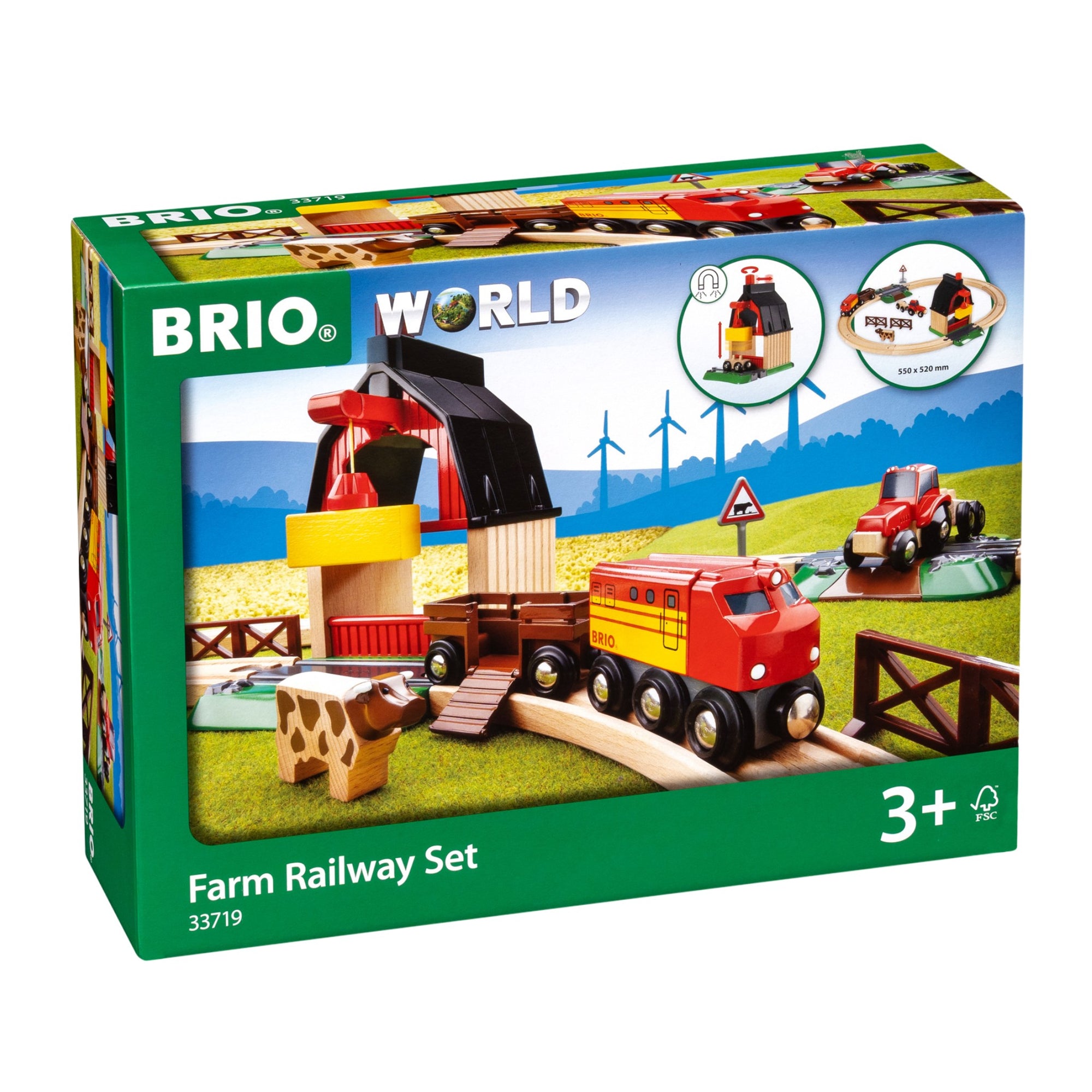 BRIO Farm Railway Set | The Elly Store