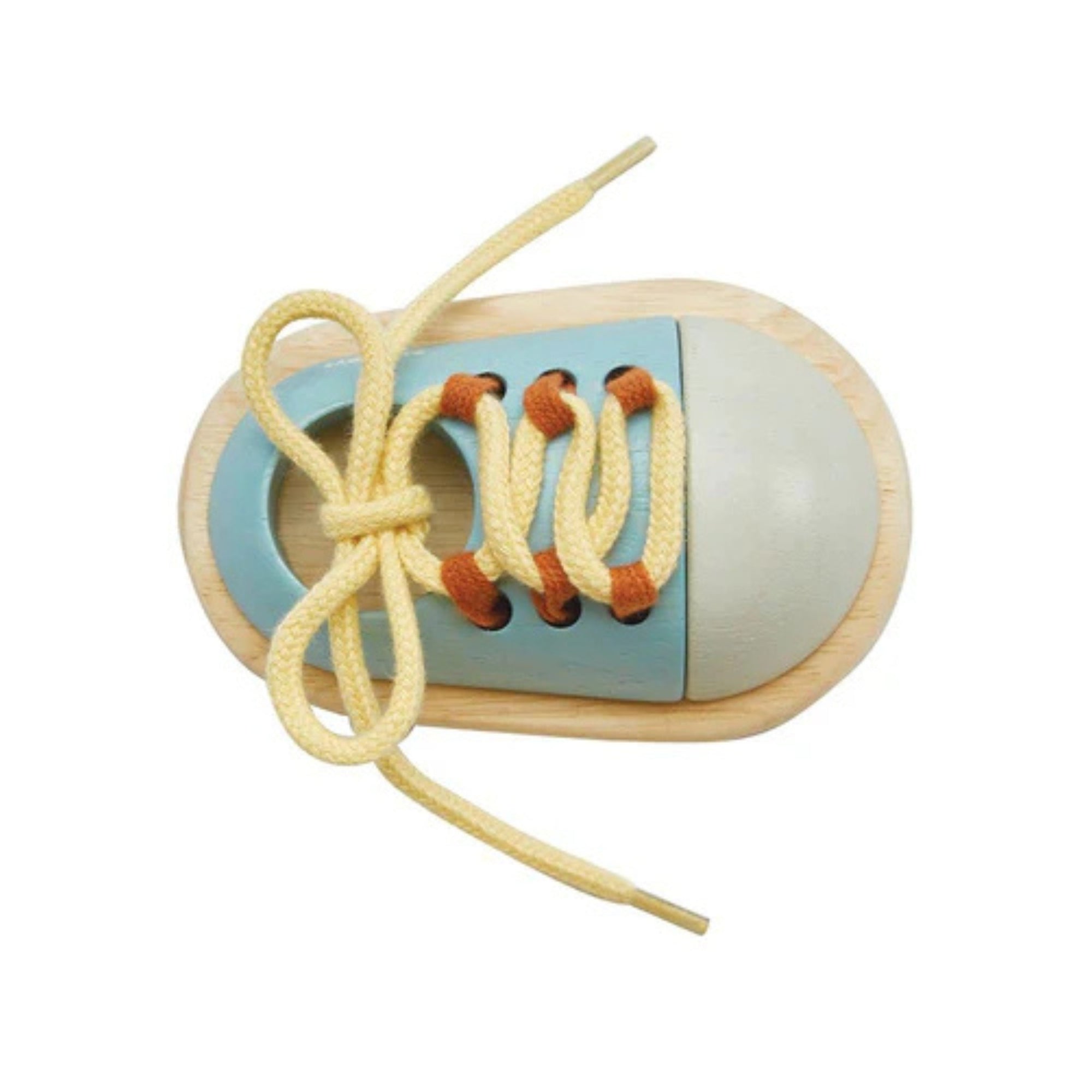 Plan Toys Tie-up Shoe - Orchard | The Elly Store