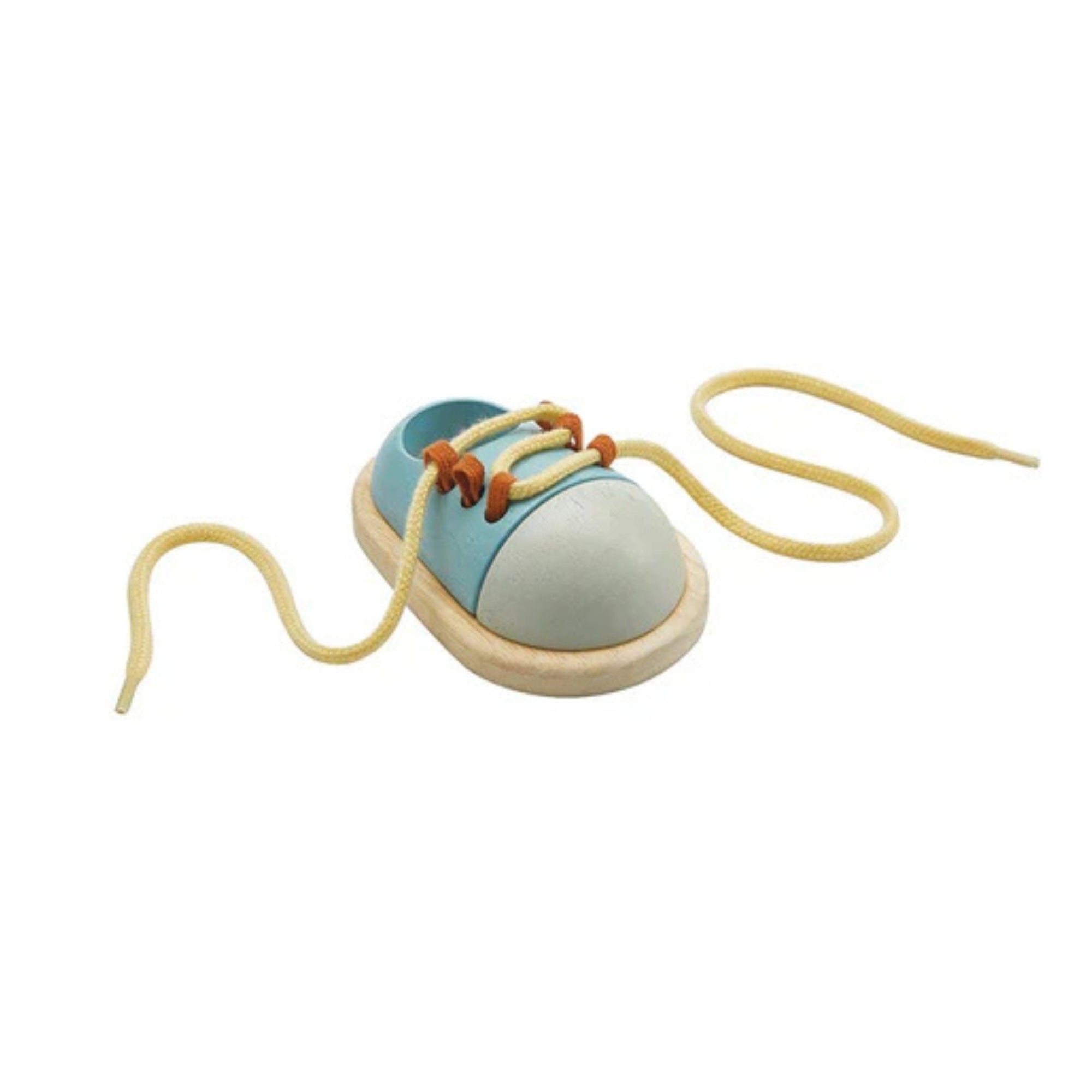 Plan Toys Tie-up Shoe - Orchard | The Elly Store