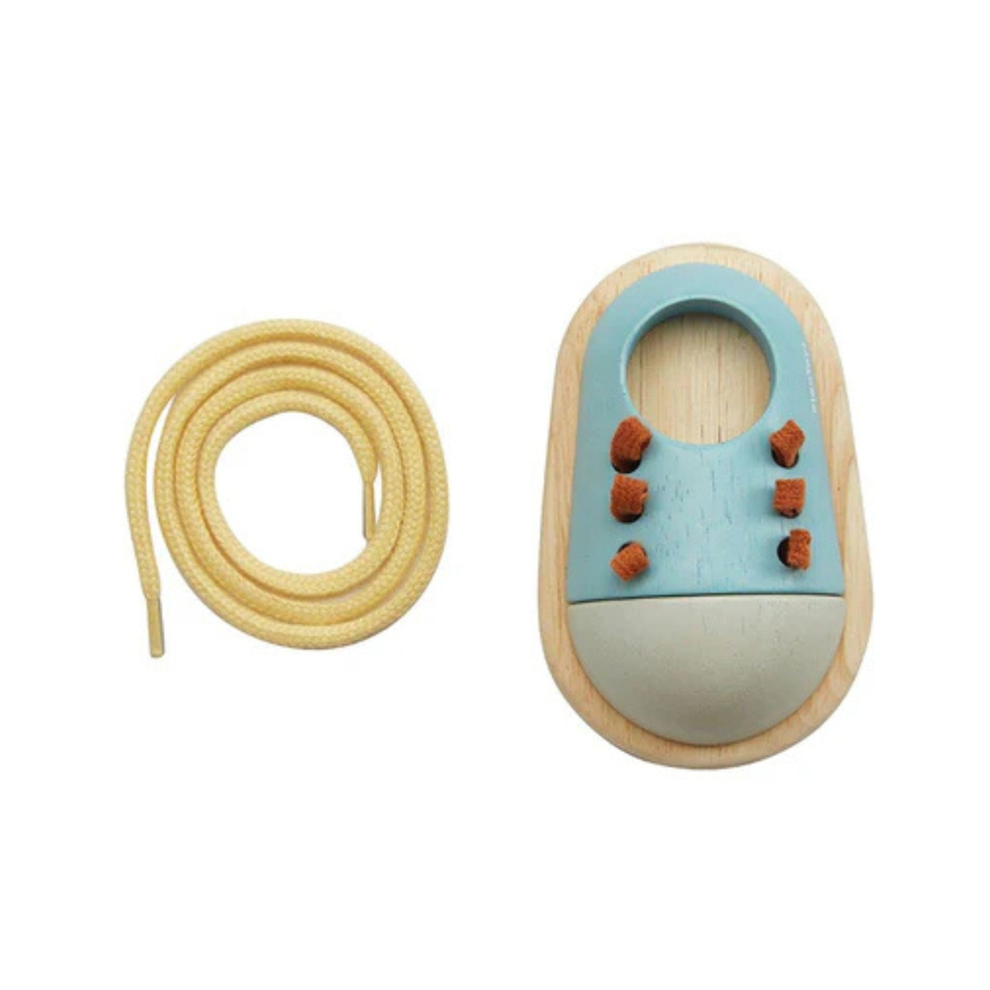 Plan Toys Tie-up Shoe - Orchard | The Elly Store