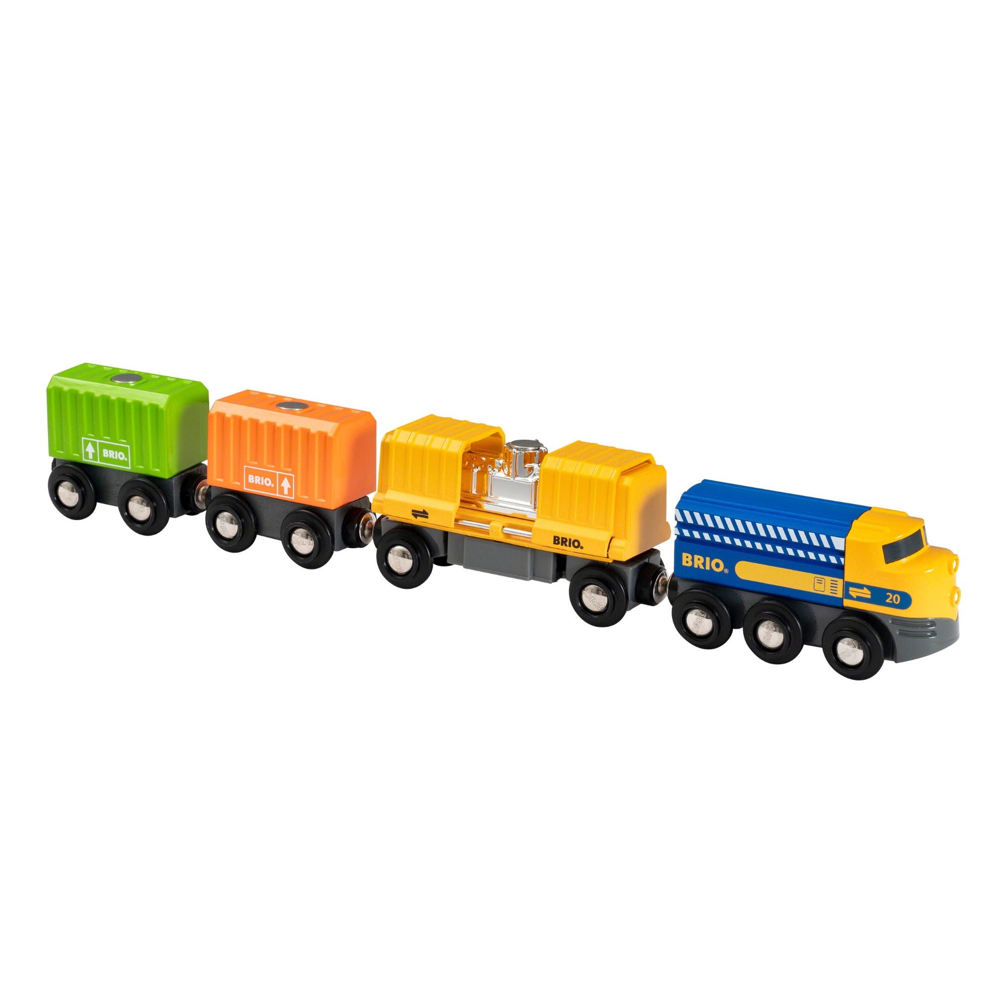 BRIO Three-Wagon Cargo Train | The Elly Store