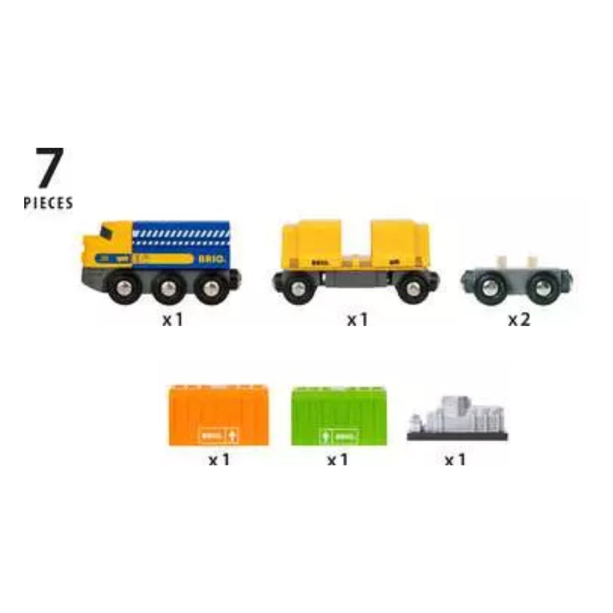 BRIO Three-Wagon Cargo Train | The Elly Store