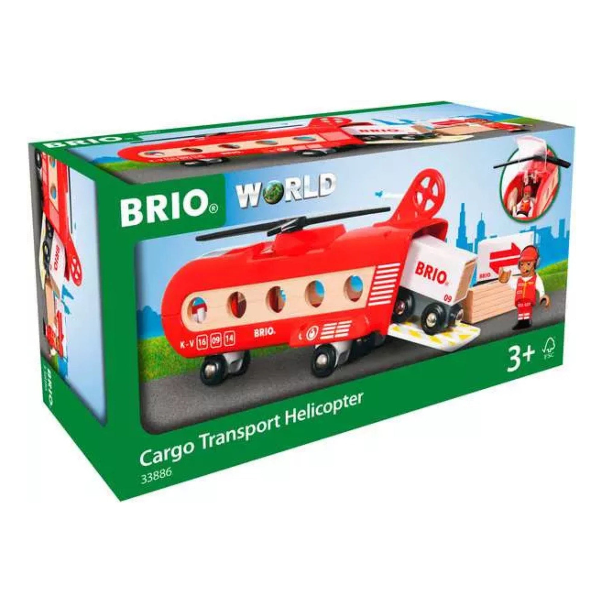 BRIO Cargo Transport Helicopter | The Elly Store