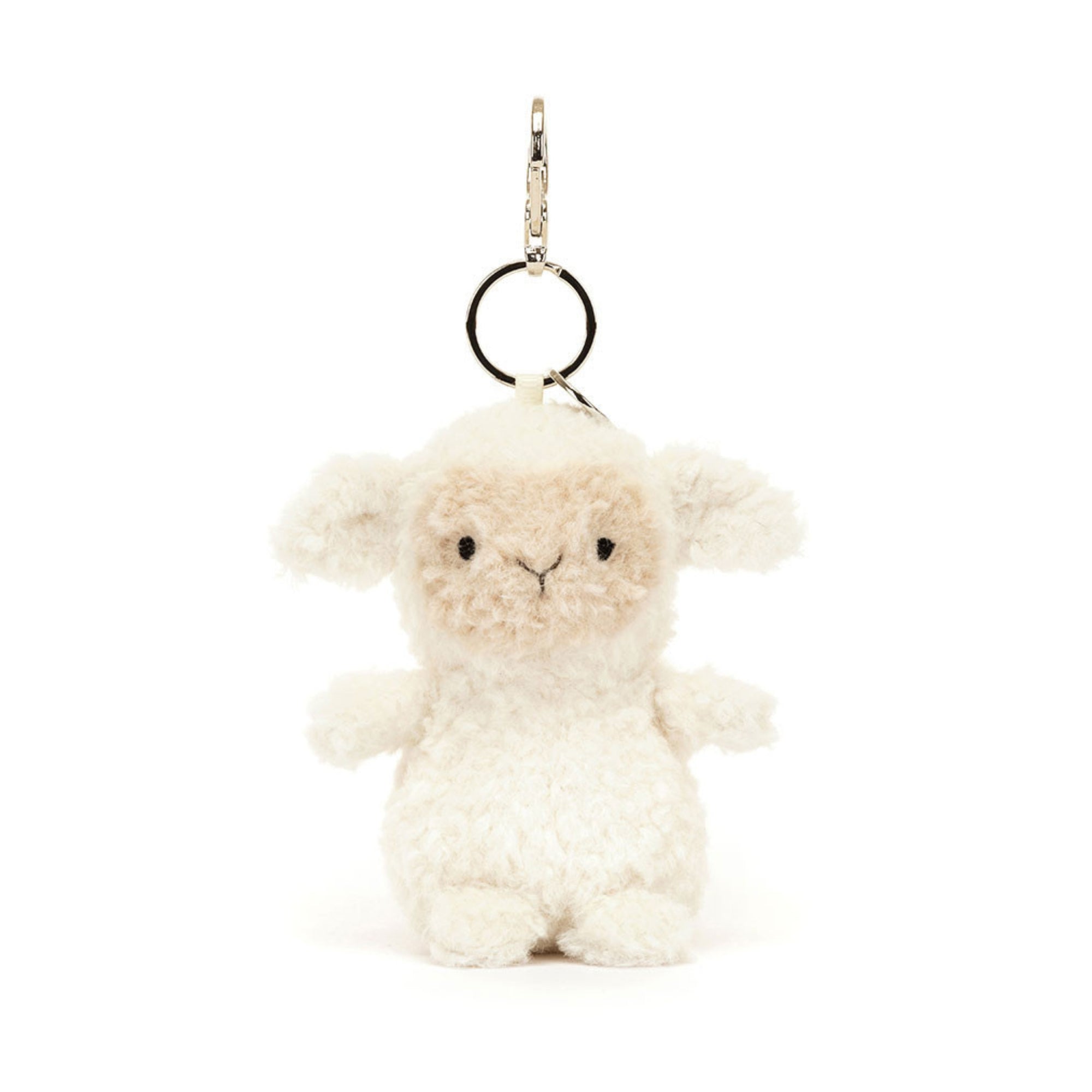 Jellycat | Little Lamb Bag Charm | The Elly Store