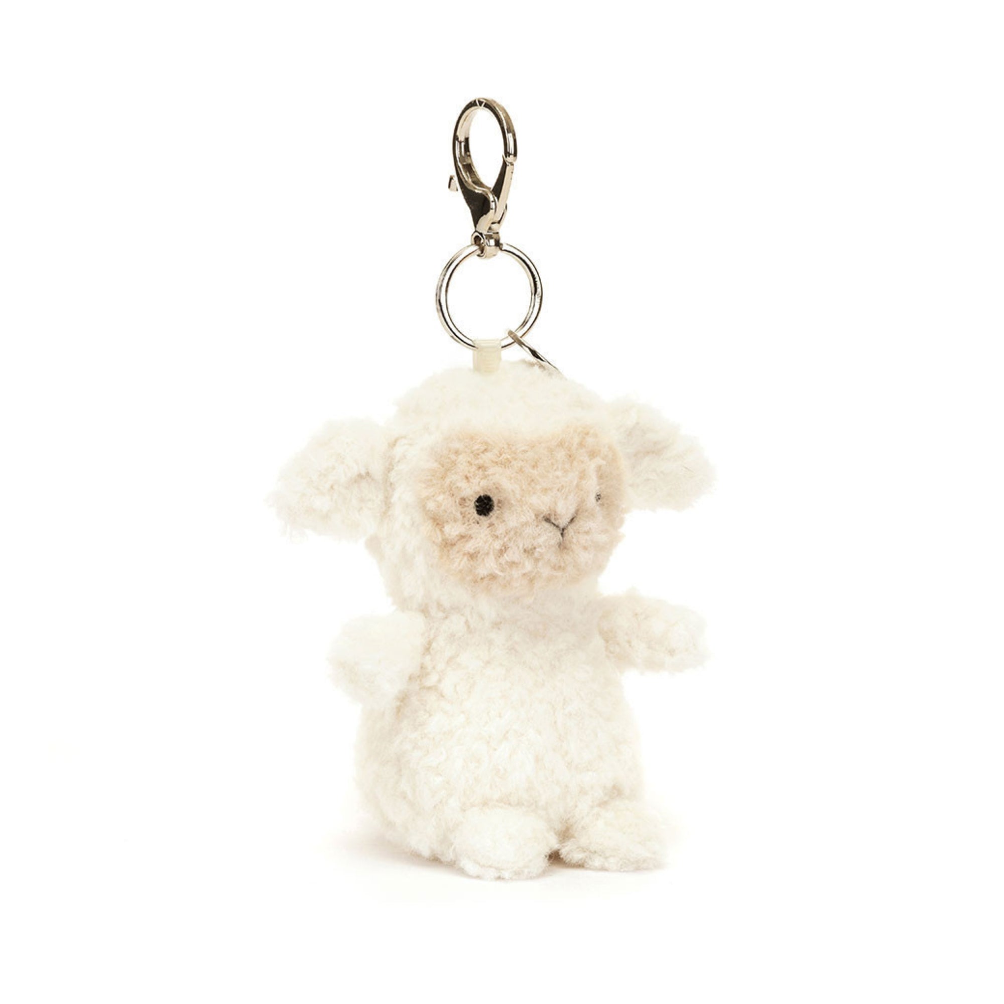 Jellycat | Little Lamb Bag Charm | The Elly Store