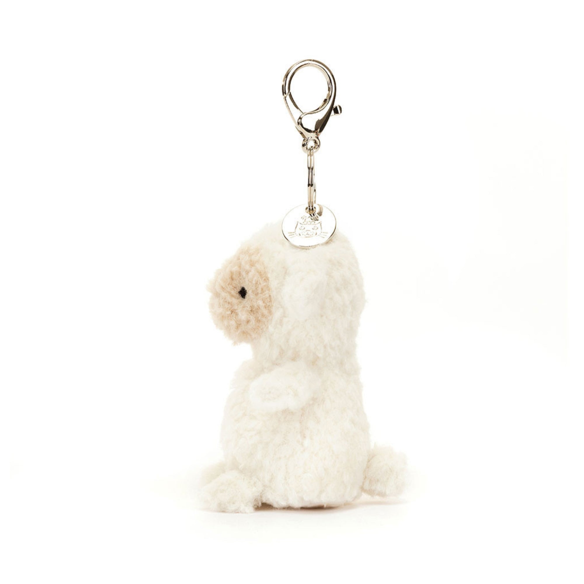 Jellycat | Little Lamb Bag Charm | The Elly Store