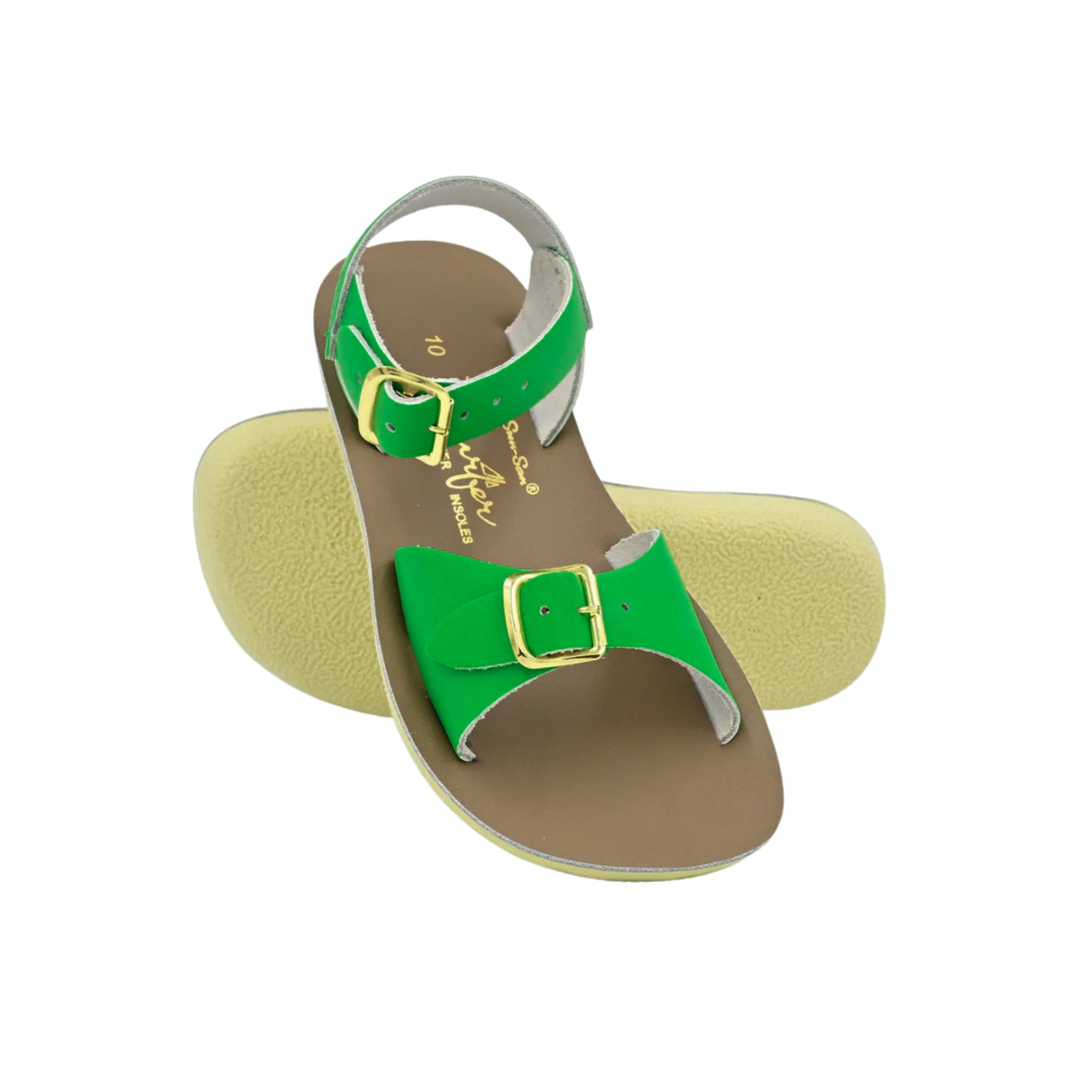 Surfer Sandals - Kelly Green