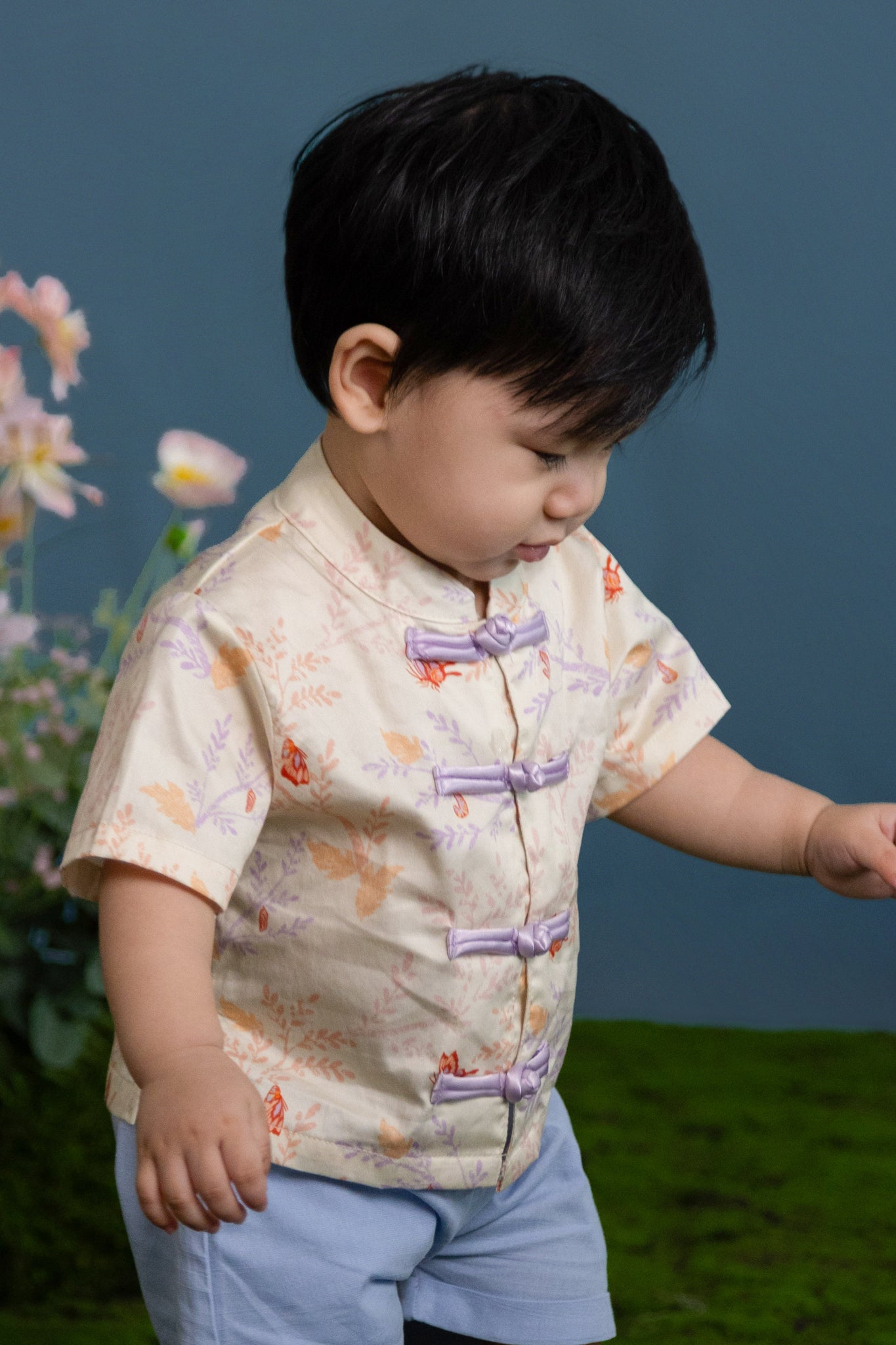 Tang Shirt - Coral Flutter Spring