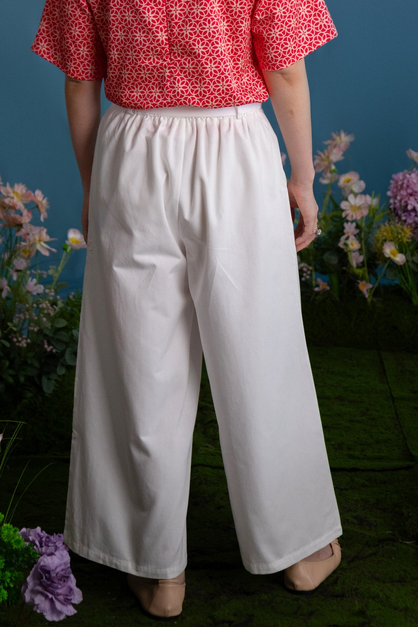 Ladies Nicole Pants - White