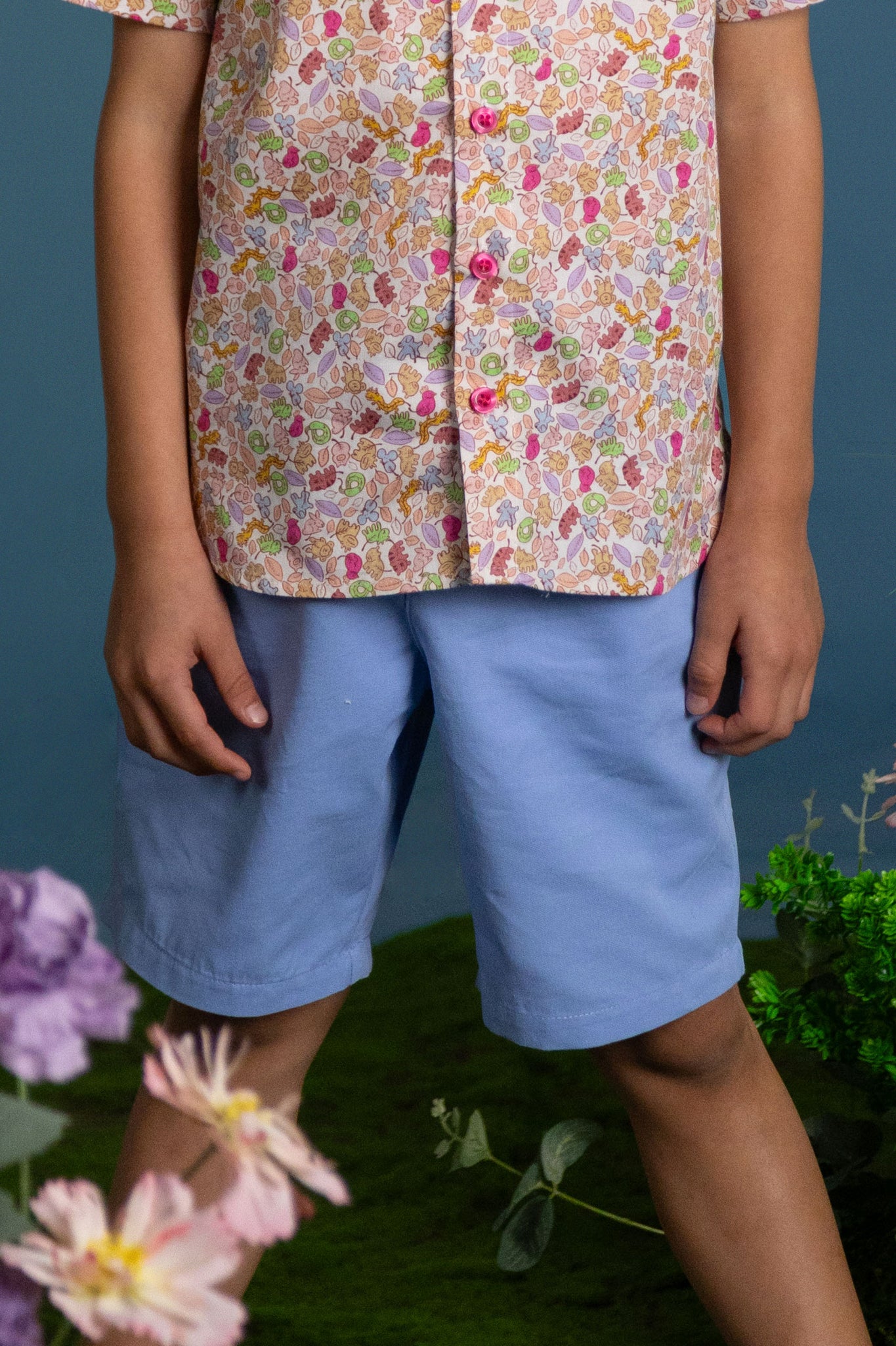 Charlie Shorts - Cornflower Blue