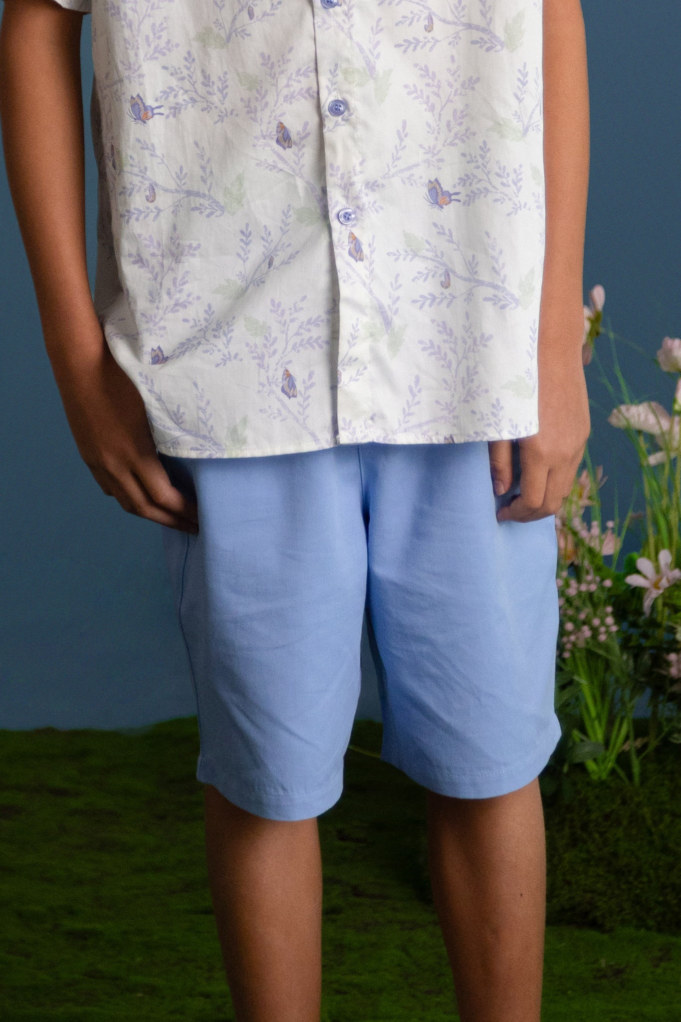 Charlie Shorts - Cornflower Blue