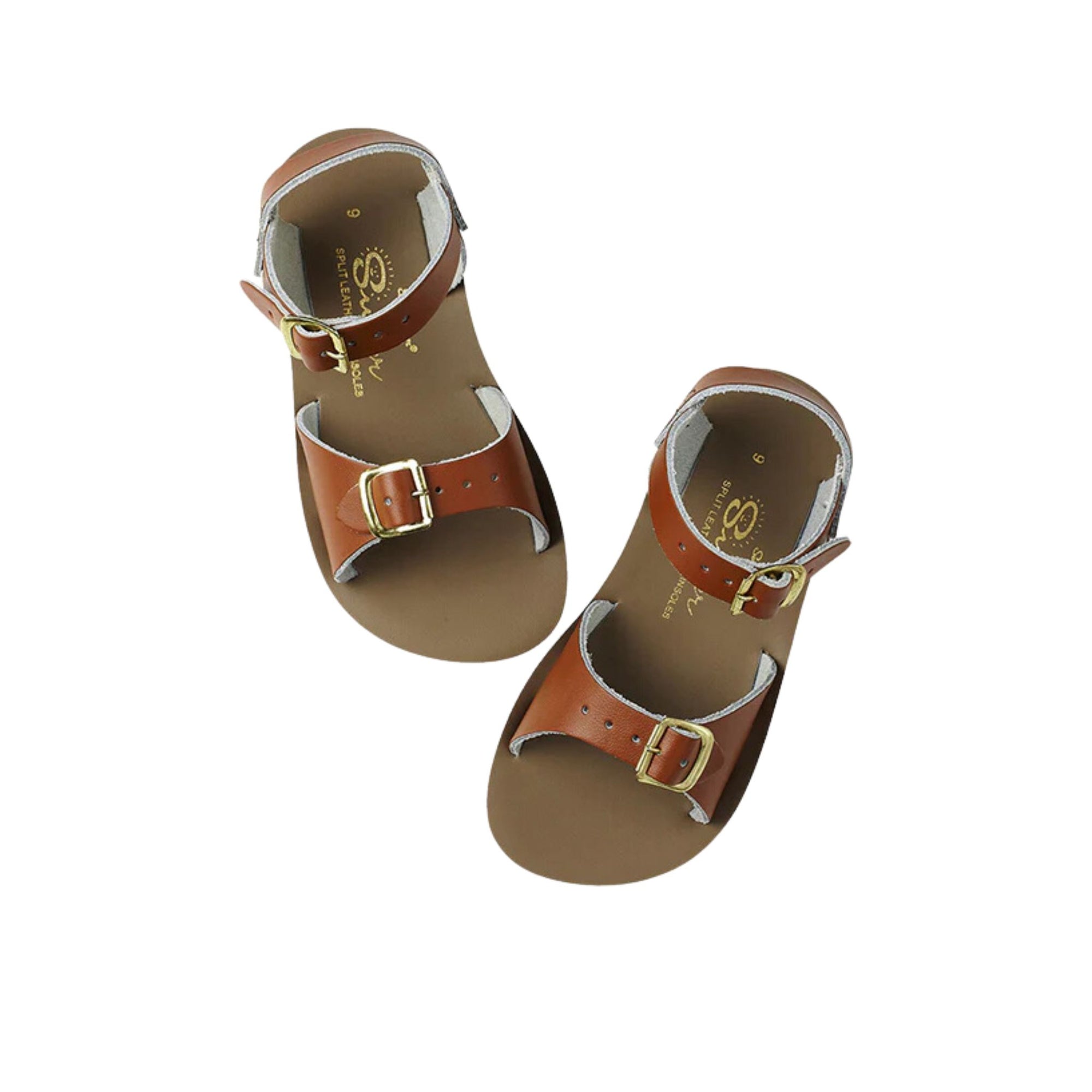 Salt-water Sandals Surfer Sandals - Tan