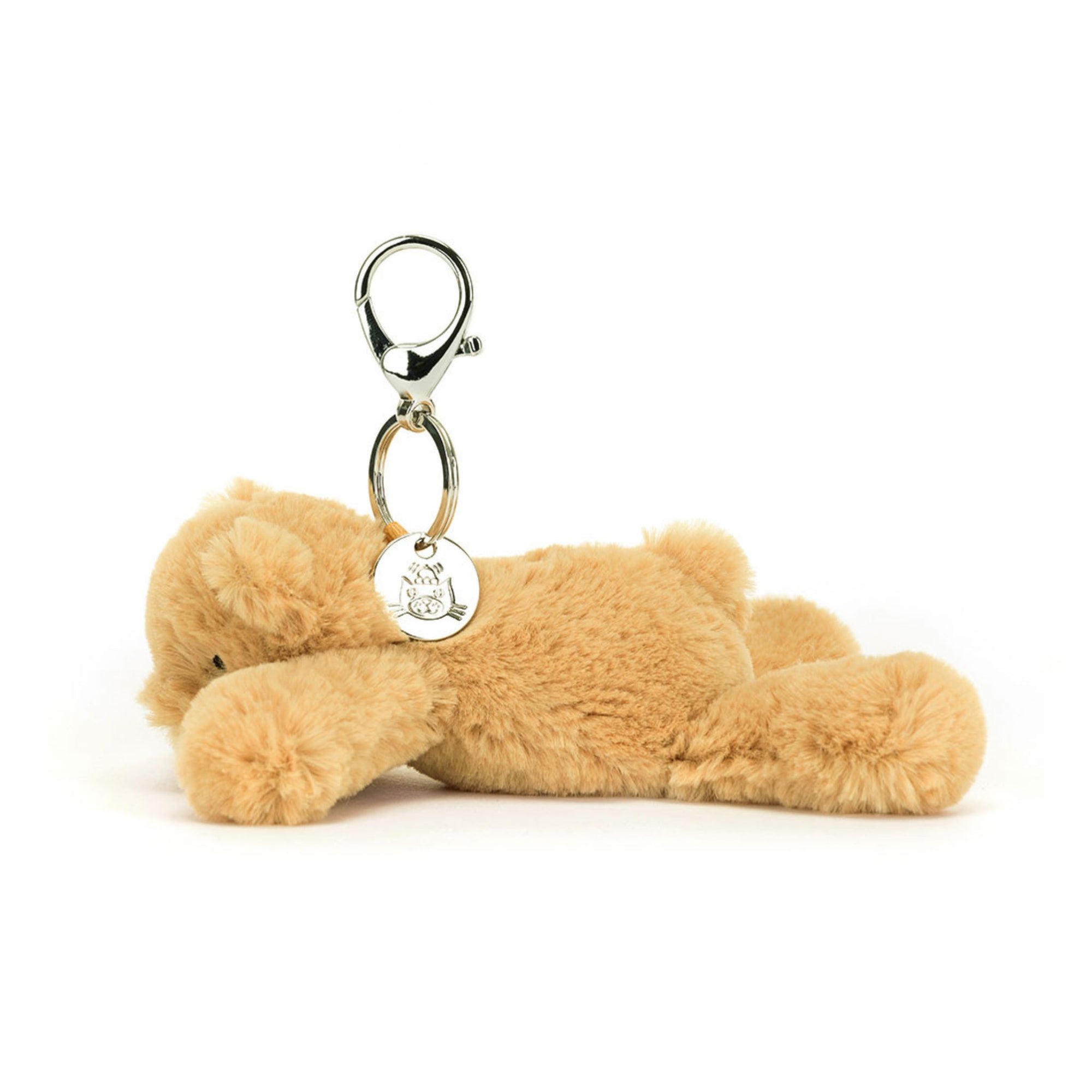 Jellycat Smudge Bear Bag Charm