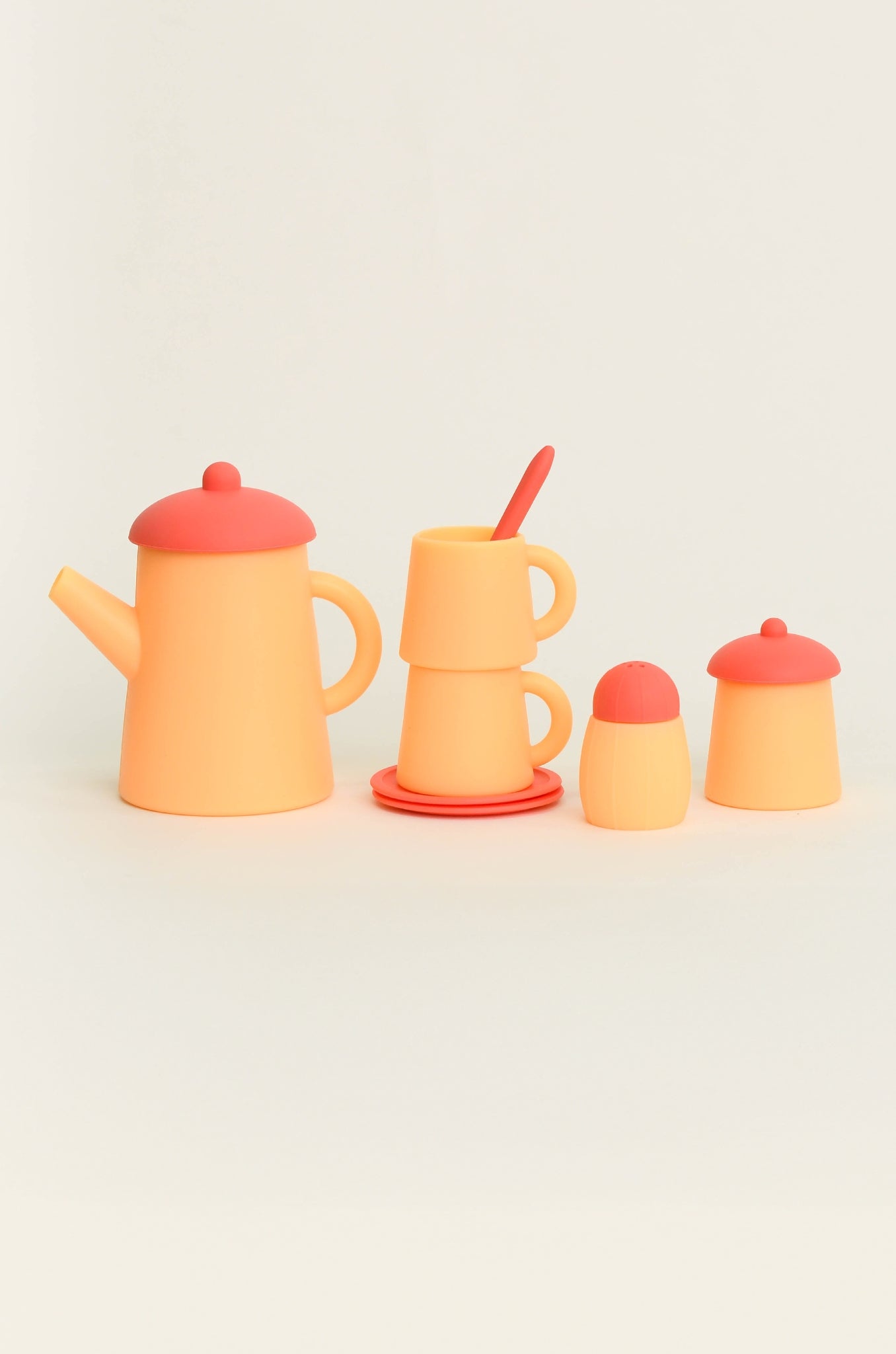 Olive Mini Tea Set Silicone Toy | The Elly Store