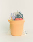 Olive | Beach Bucket Sand Play Set - Peach 8 piece Set | The Elly Store