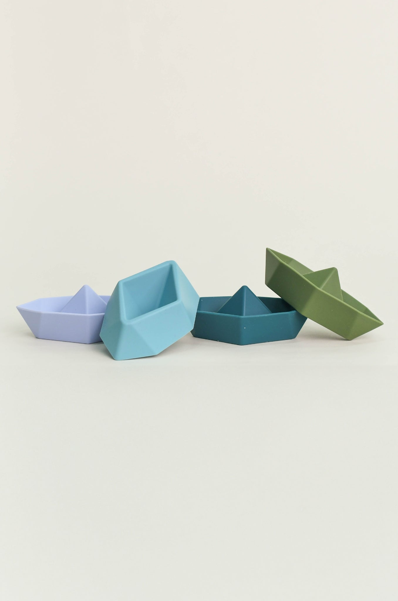 Olive | Stackable Boat - Blue Set of 4 | The Elly Store