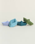 Olive | Stackable Boat - Blue Set of 4 | The Elly Store